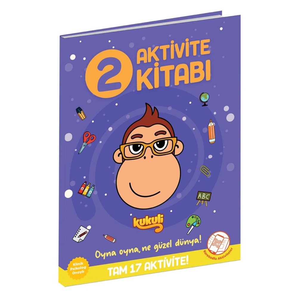 KUKULİ AKTİVİTE KİTABI 2 Çocuk Kitapları Uzmanı - Children's Books Expert