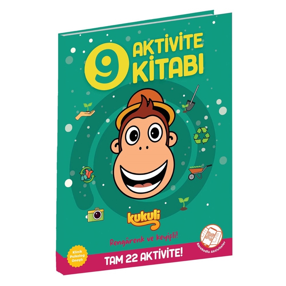 KUKULİ AKTİVİTE KİTABI 9 Çocuk Kitapları Uzmanı - Children's Books Expert