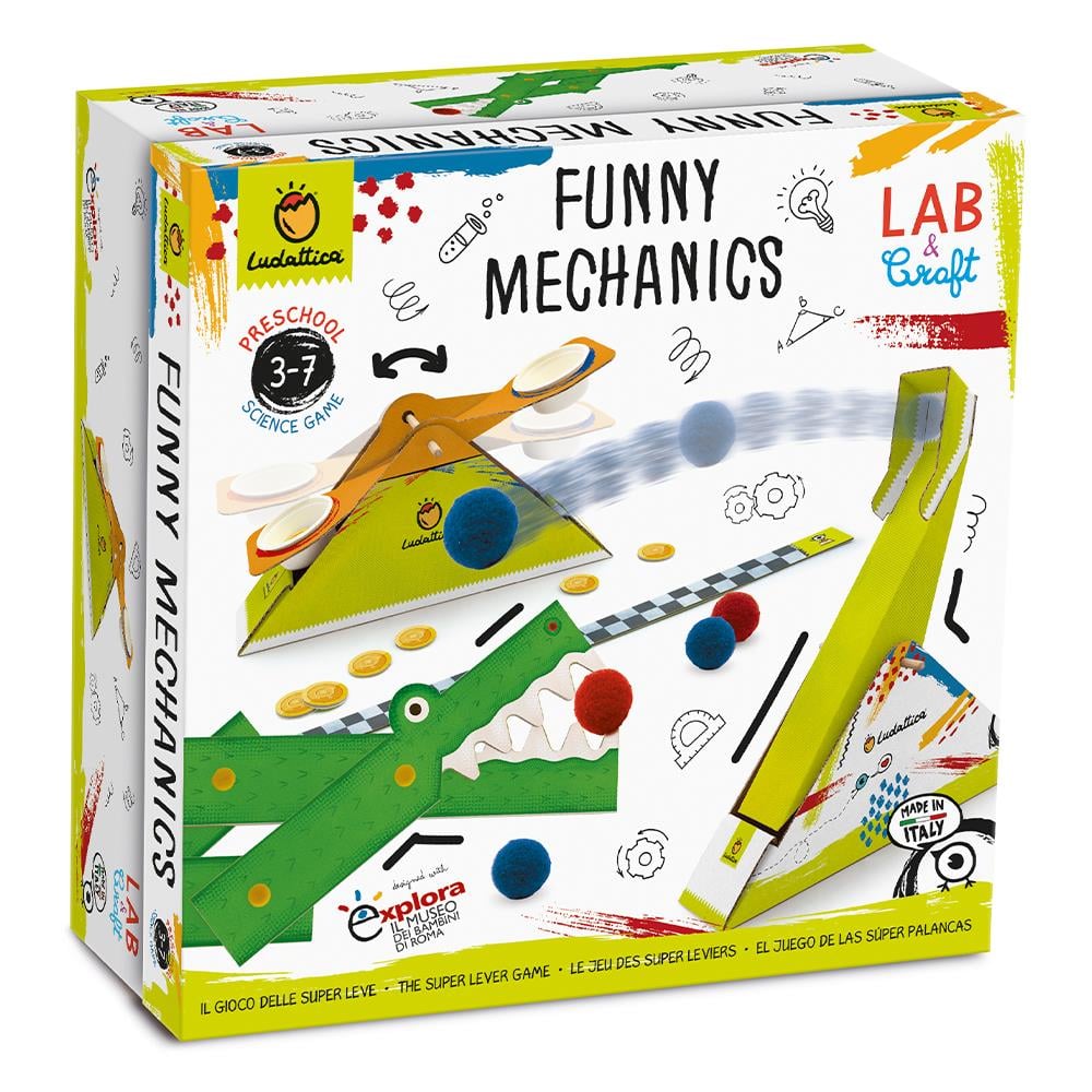 Lab And Craft - Funny Mechanics Çocuk Kitapları Uzmanı - Children's Books Expert
