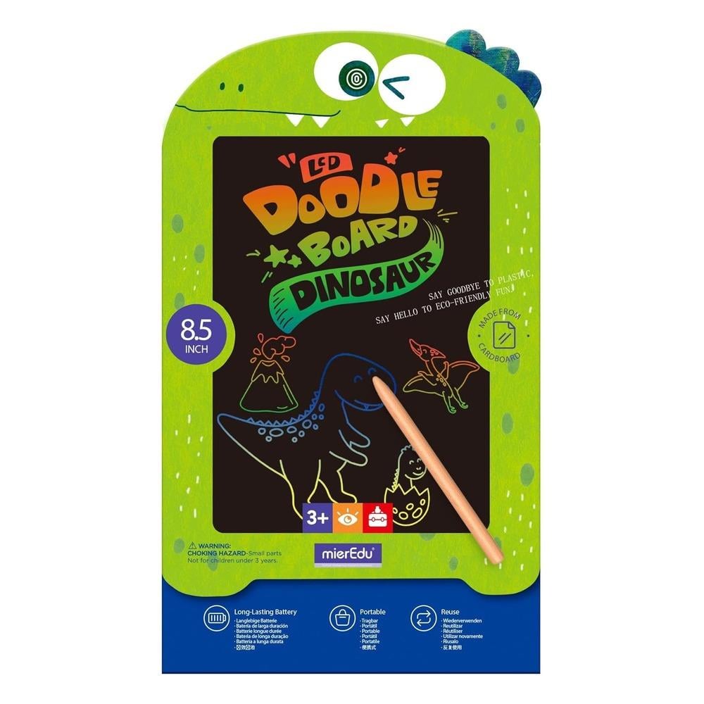 LCD DOODLE BOARD - DINO 8.5 INCH Çocuk Kitapları Uzmanı - Children's Books Expert