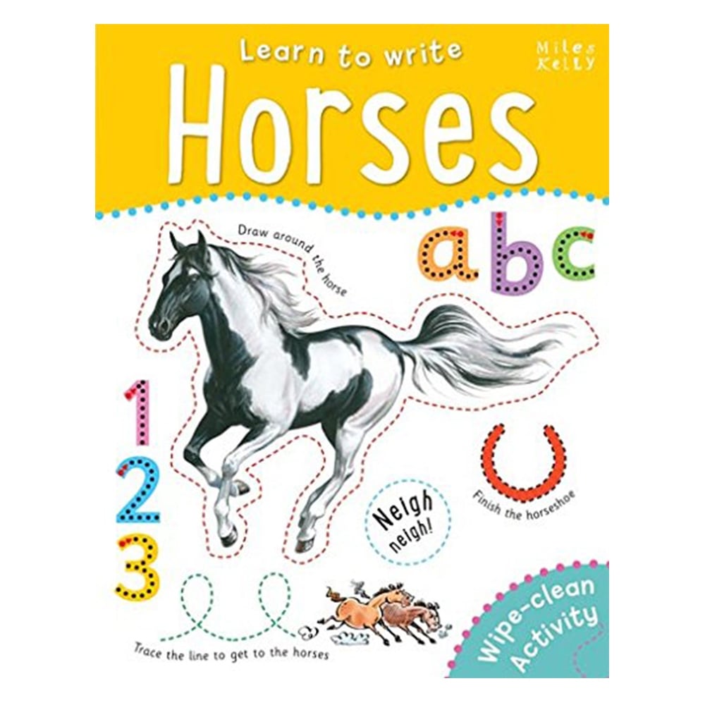 LEARN TO WRITE HORSES Çocuk Kitapları Uzmanı - Children's Books Expert