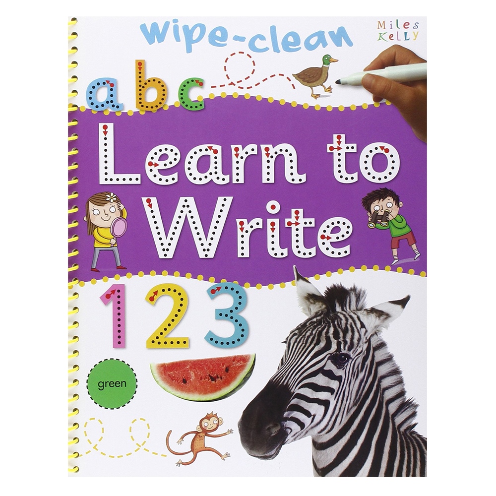 LEARN TO WRITE - WIPE CLEAN Çocuk Kitapları Uzmanı - Children's Books Expert