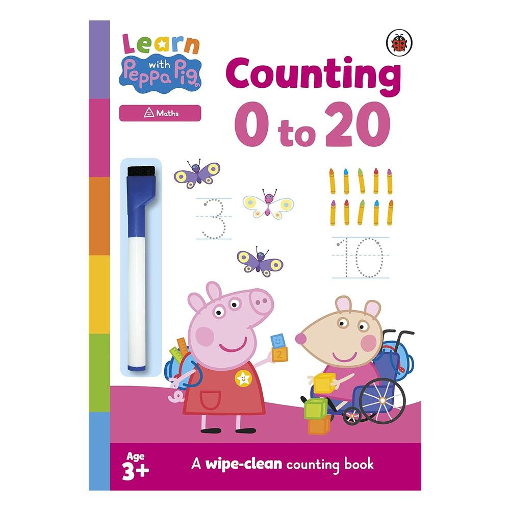 Learn with Peppa - Counting 0–20 Çocuk Kitapları Uzmanı - Children's Books Expert