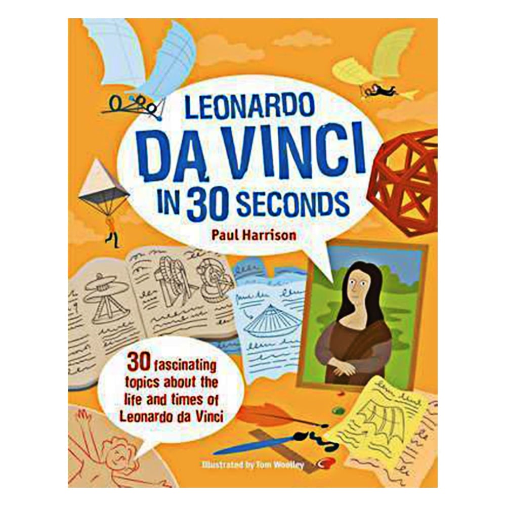 LEONARDO DA VINCI IN 30 SECONDS Çocuk Kitapları Uzmanı - Children's Books Expert