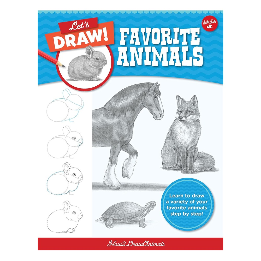 Lets Draw Favorite Animals Çocuk Kitapları Uzmanı - Children's Books Expert