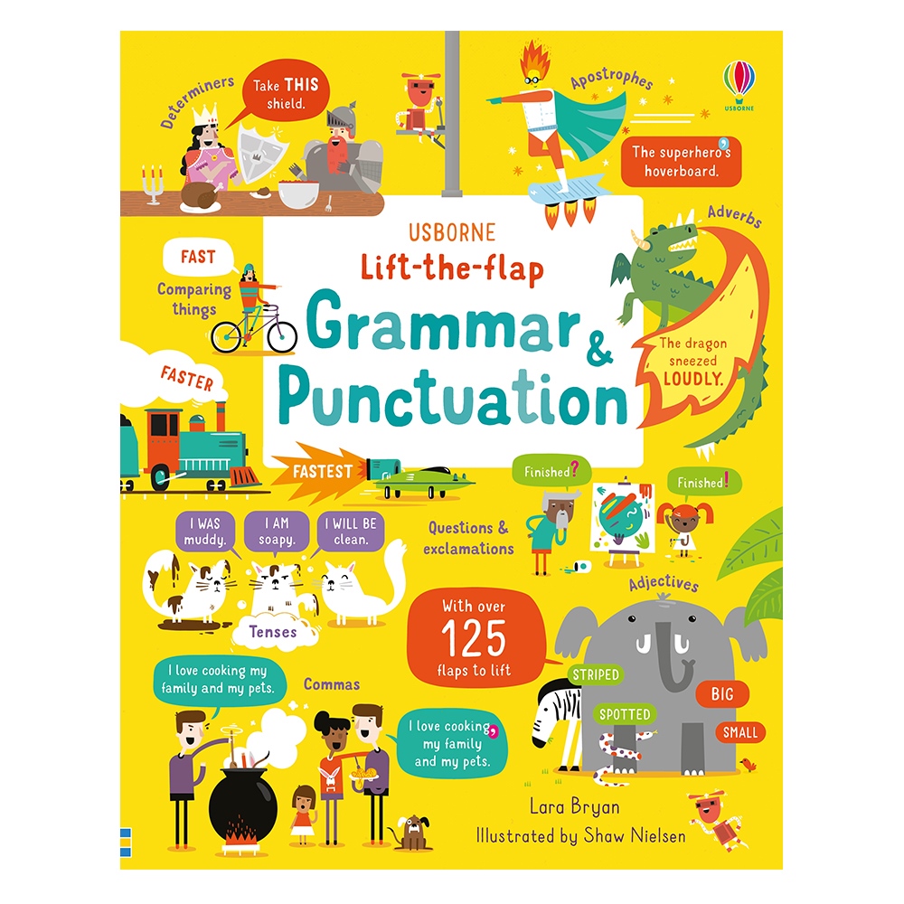 LIFT THE FLAP GRAMMER&PUNCTUATION #yenigelenler Çocuk Kitapları Uzmanı - Children's Books Expert