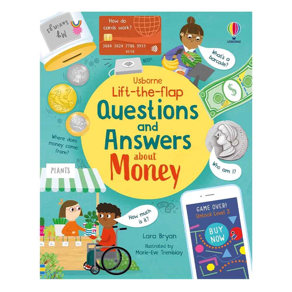 Lift-the-flap Questions and Answers about Money Çocuk Kitapları Uzmanı - Children's Books Expert