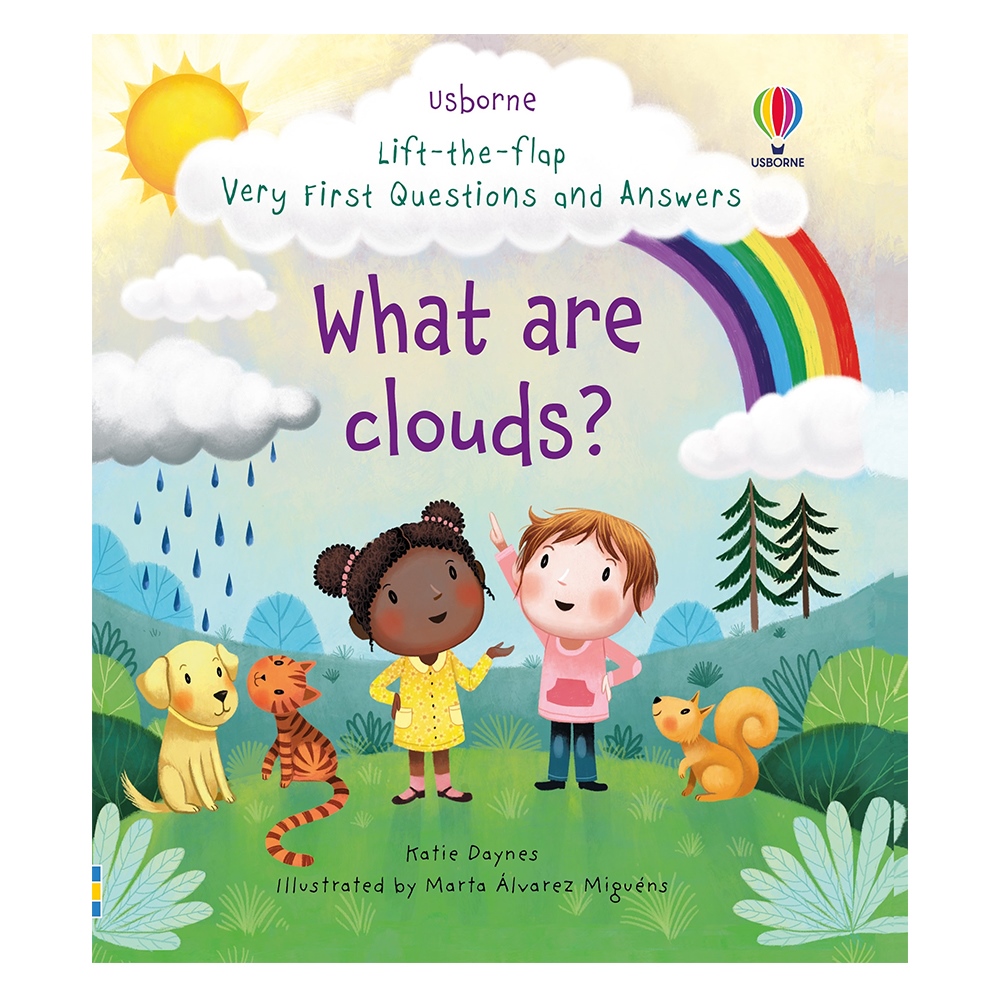 LIFT THE FLAP VERY FIRST QUESTIONS AND ANSWERS WHAT ARE CLOUDS? Çocuk Kitapları Uzmanı - Children's Books Expert