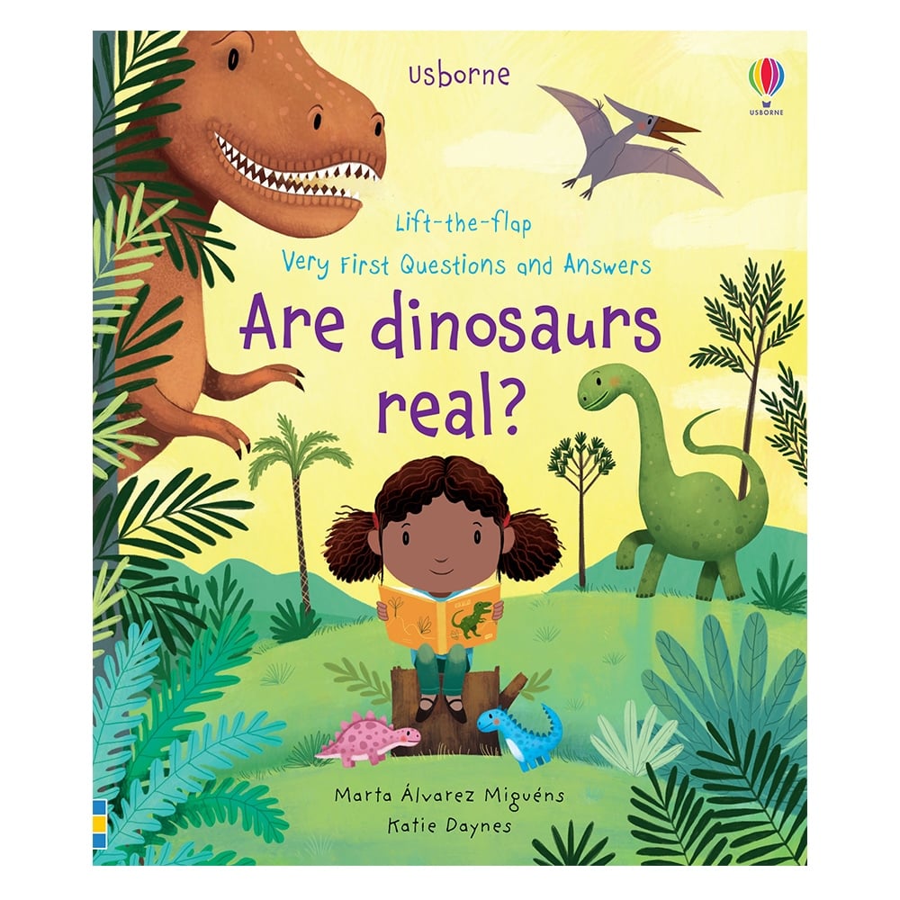 LIFT THE FLAP VERY FIRST QUESTIONS AND ANSWERS ARE DINOSAURS REAL? Çocuk Kitapları Uzmanı - Children's Books Expert