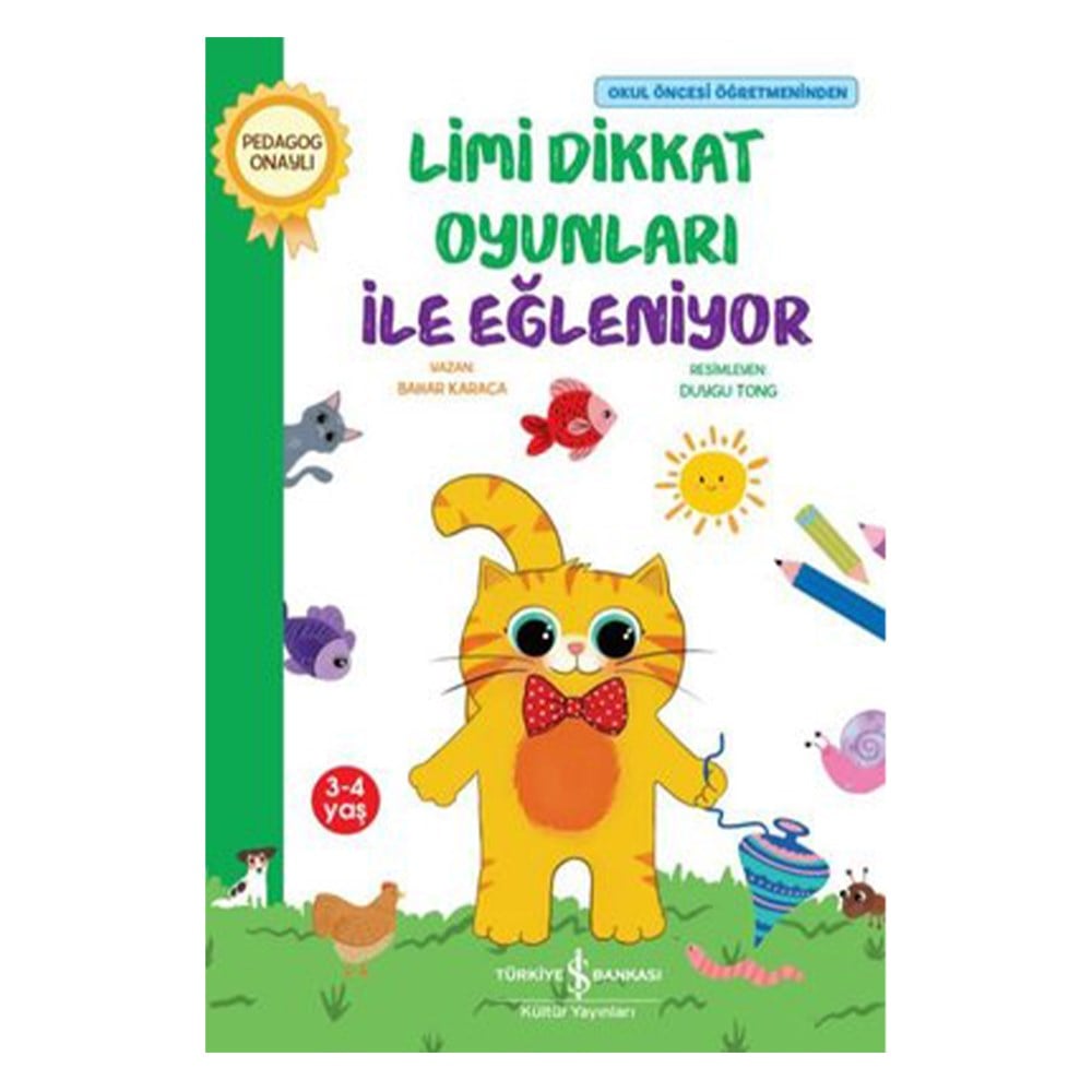 LİMİ - DİKKAT OYUNLARI İLE EĞLENİYOR Çocuk Kitapları Uzmanı - Children's Books Expert