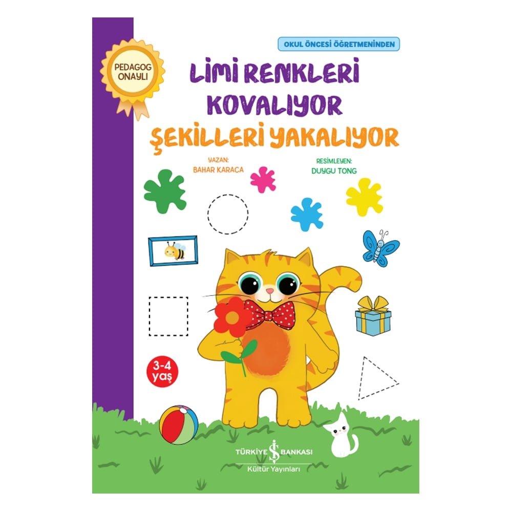 LİMİ - RENKLERİ KOVALIYOR ŞEKİLLERİ YAKALIYOR Çocuk Kitapları Uzmanı - Children's Books Expert
