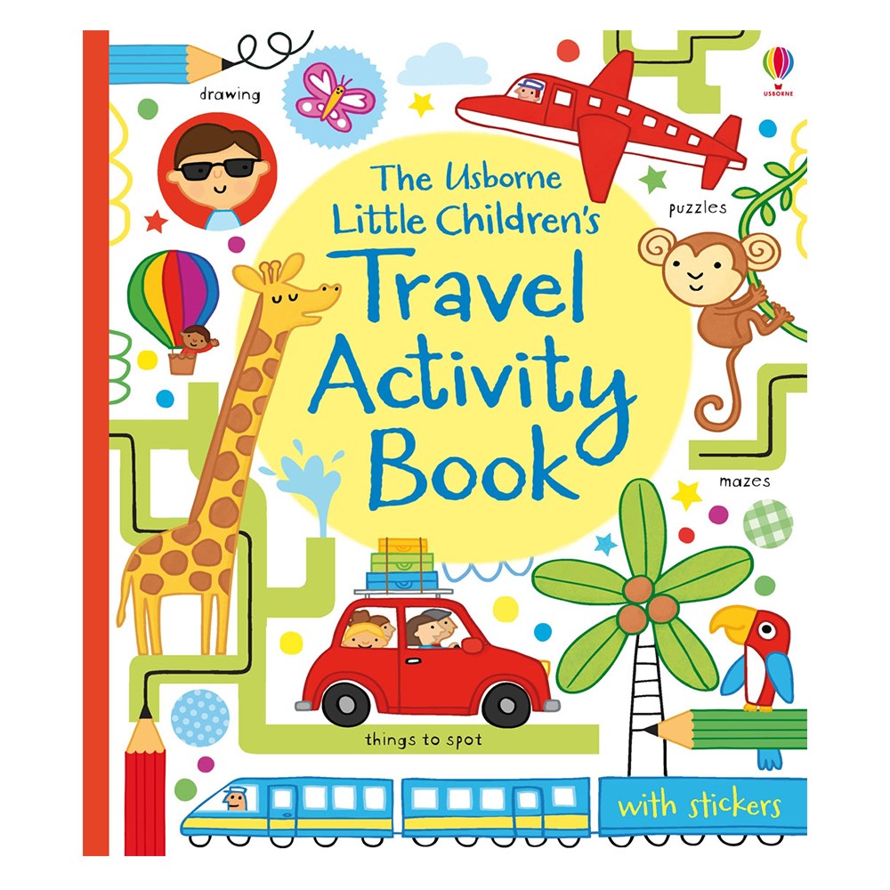 LITTLE CHILDREN'S TRAVEL ACTIVITY BOOK Çocuk Kitapları Uzmanı - Children's Books Expert