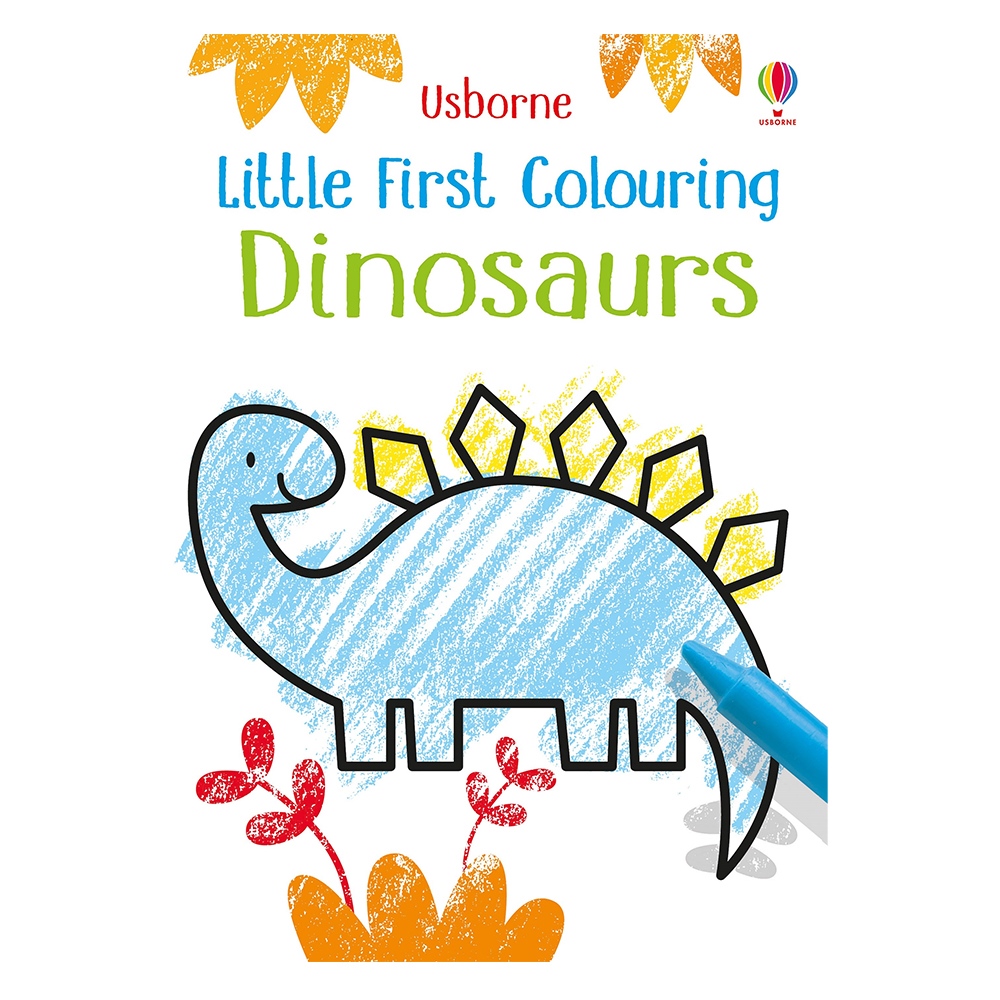 LITTLE FIRST COLOURING DINOSAURS #yenigelenler Çocuk Kitapları Uzmanı - Children's Books Expert