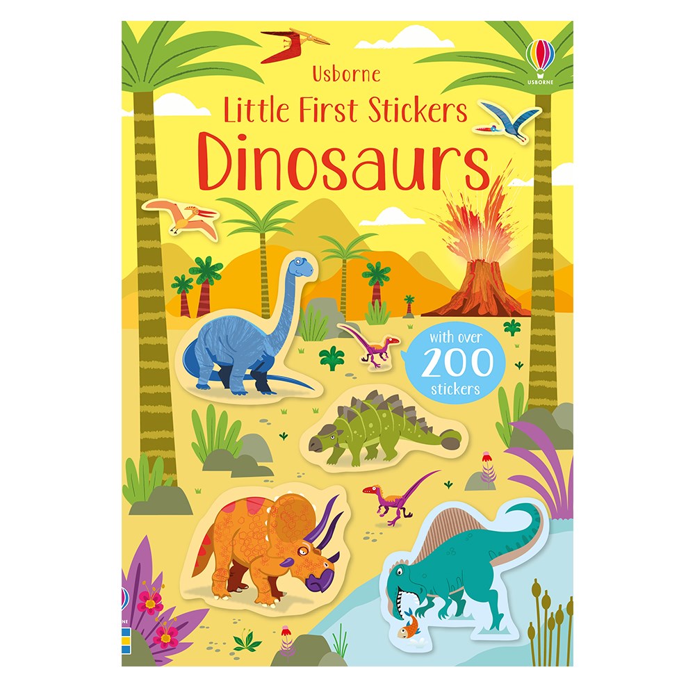 LITTLE FIRST STICKERS DINOSAURS Çocuk Kitapları Uzmanı - Children's Books Expert