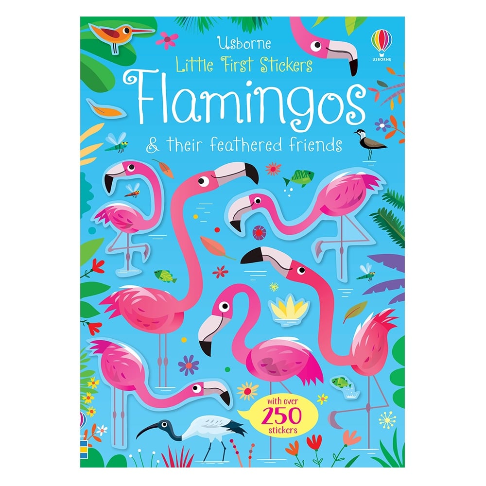 LITTLE FIRST STICKERS FLAMINGOS&THEIR FEATHERED FRIENDS #yenigelenler Çocuk Kitapları Uzmanı - Children's Books Expert
