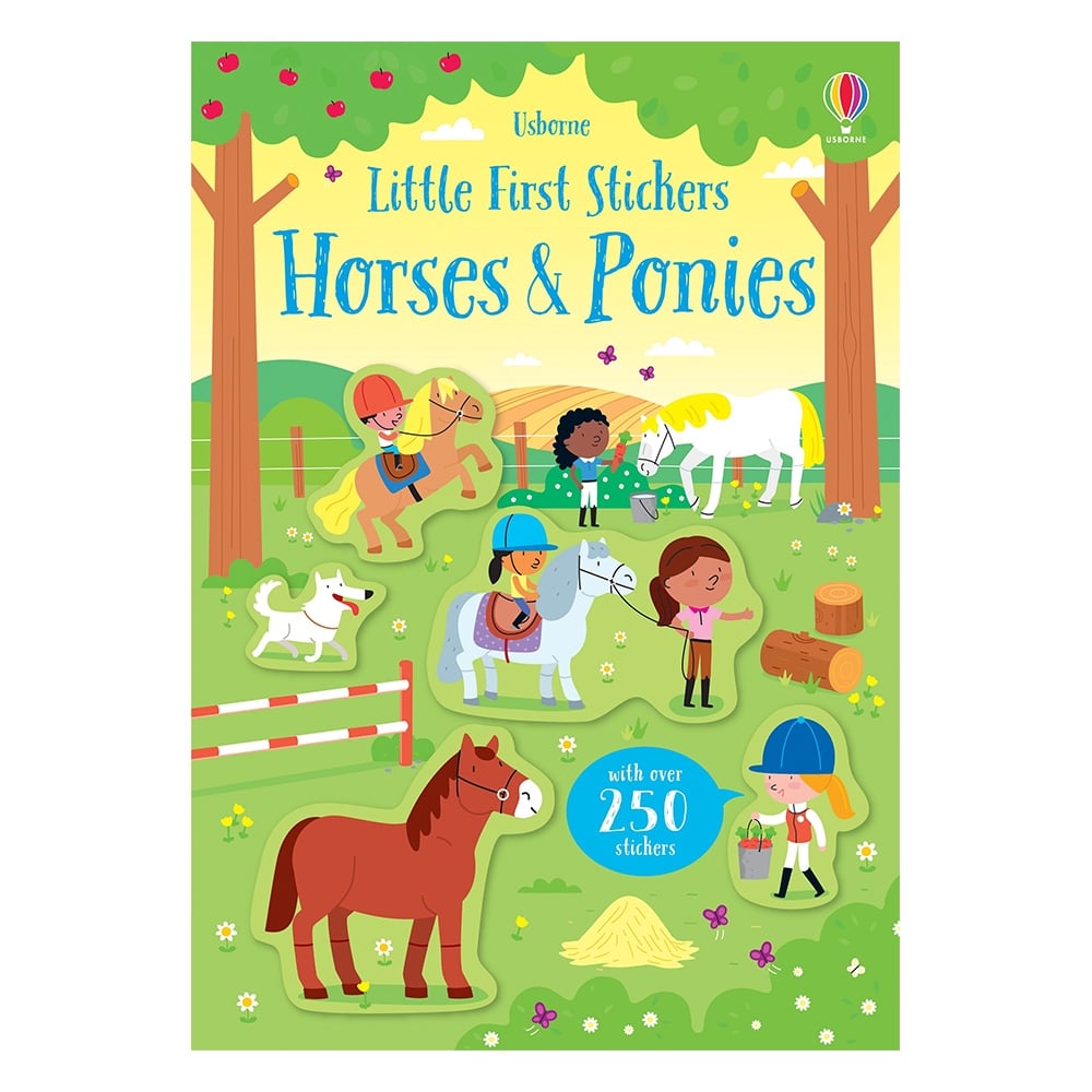 LITTLE FIRST STICKERS HORSES AND PONIES Çocuk Kitapları Uzmanı - Children's Books Expert