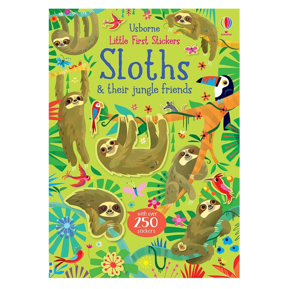 LITTLE FIRST STICKERS SLOTHS Çocuk Kitapları Uzmanı - Children's Books Expert