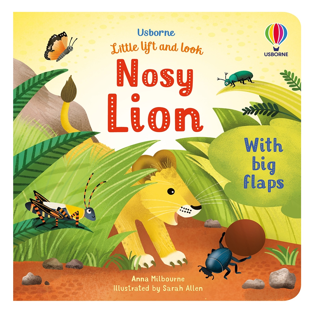 LITTLE LIFT AND LOOK NOSY LION Çocuk Kitapları Uzmanı - Children's Books Expert