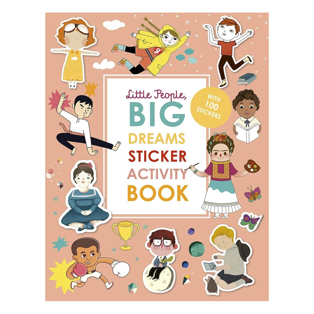 Little People BIG DREAMS Sticker Activity Book Çocuk Kitapları Uzmanı - Children's Books Expert