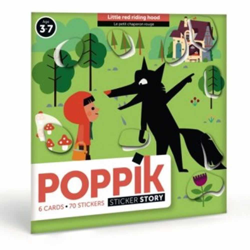 Little Red Riding Hood - Sticker Story Çocuk Kitapları Uzmanı - Children's Books Expert