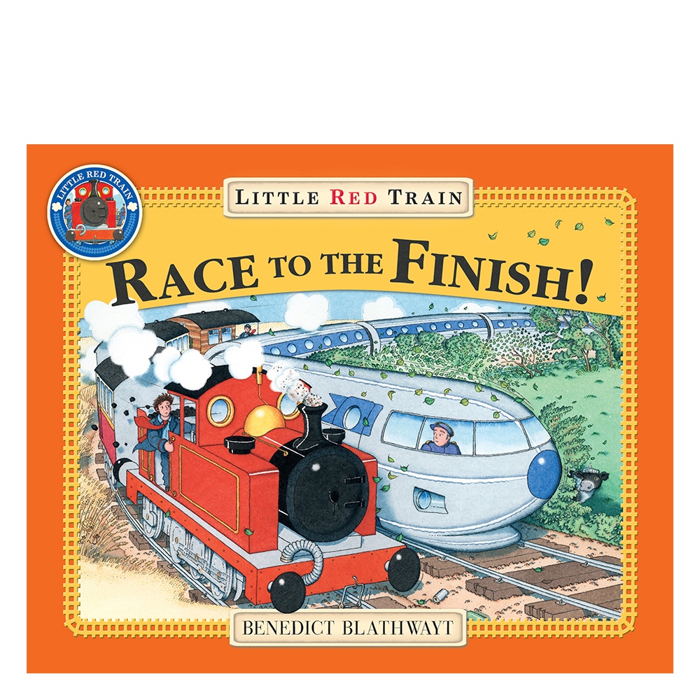 LITTLE RED TRAINS RACE TO THE FINISH Çocuk Kitapları Uzmanı - Children's Books Expert