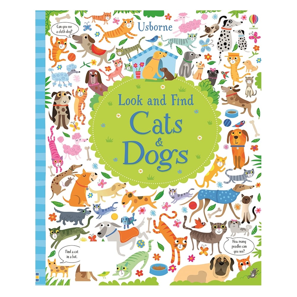 LOOK AND FIND CATS & DOGS #yenigelenler Çocuk Kitapları Uzmanı - Children's Books Expert