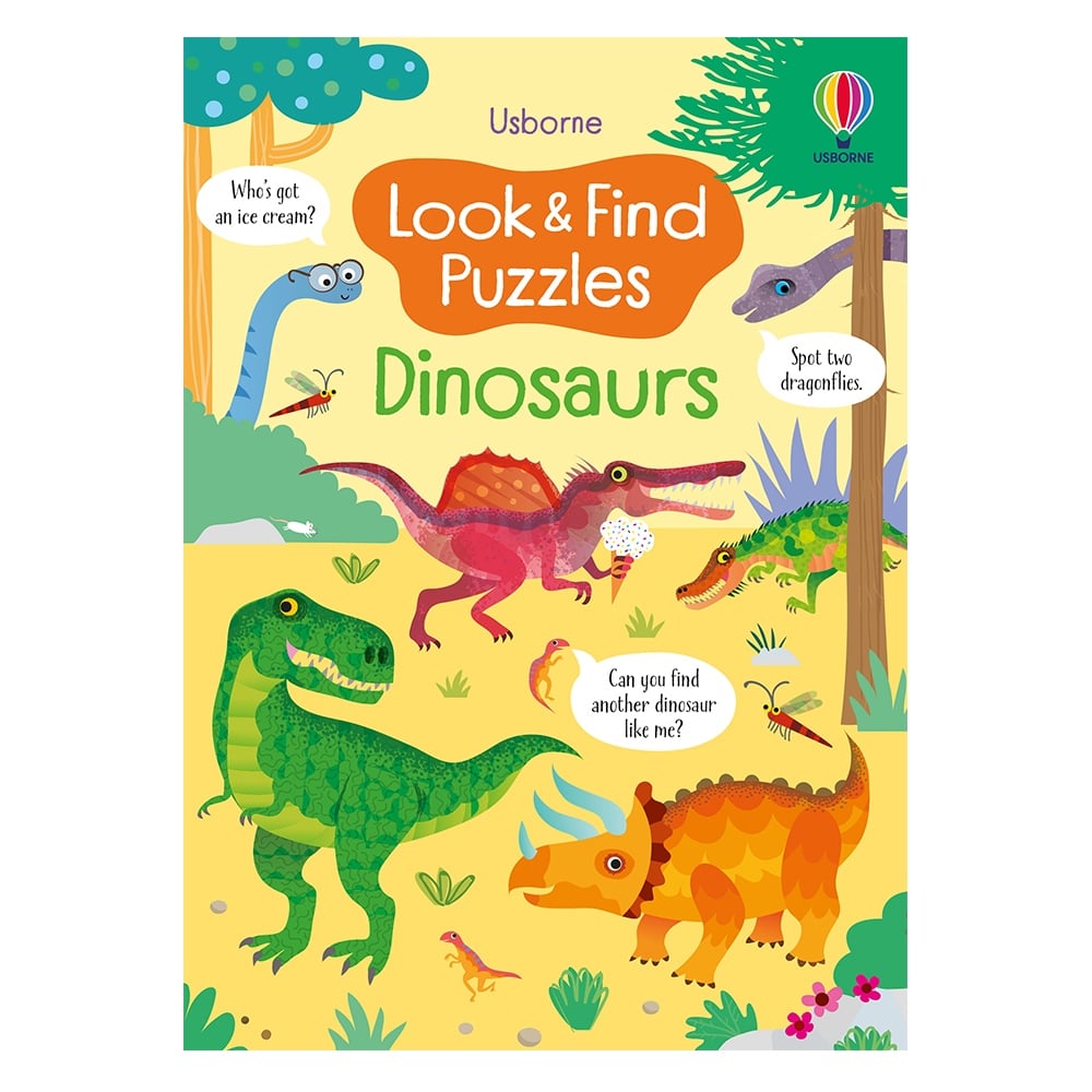 LOOK AND FIND PUZZLES: DINOSAURS Çocuk Kitapları Uzmanı - Children's Books Expert