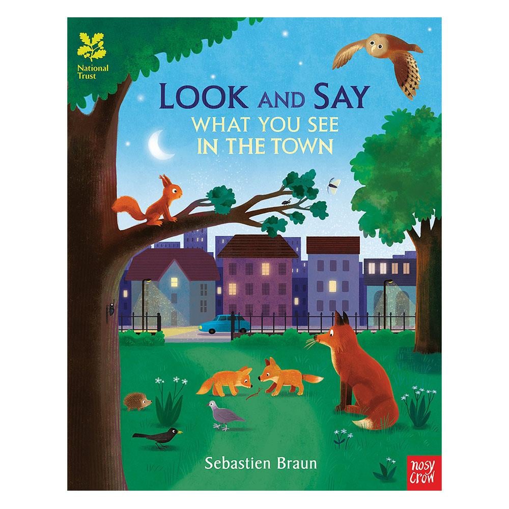 LOOK AND SAY WHAT YOU SEE IN THE TOWN Çocuk Kitapları Uzmanı - Children's Books Expert