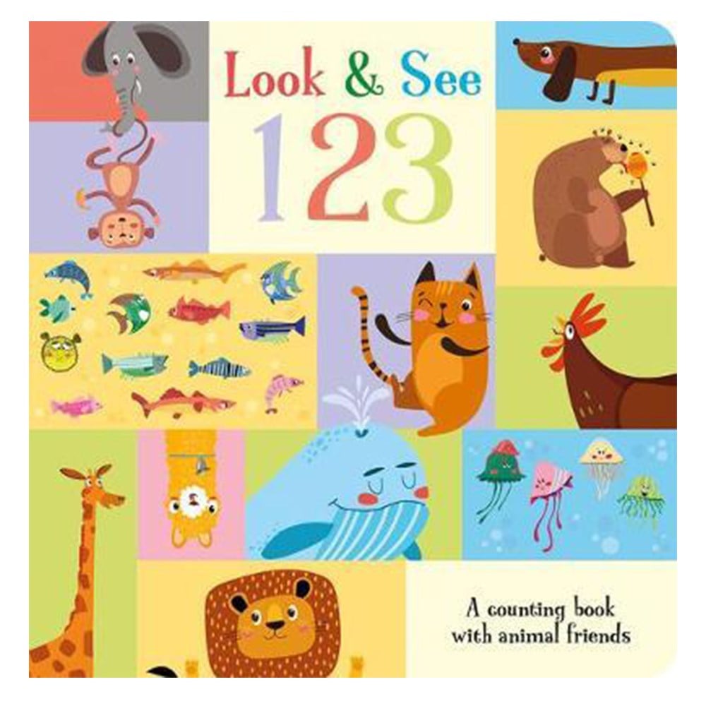 LOOK AND SEE 1 2 3 Çocuk Kitapları Uzmanı - Children's Books Expert