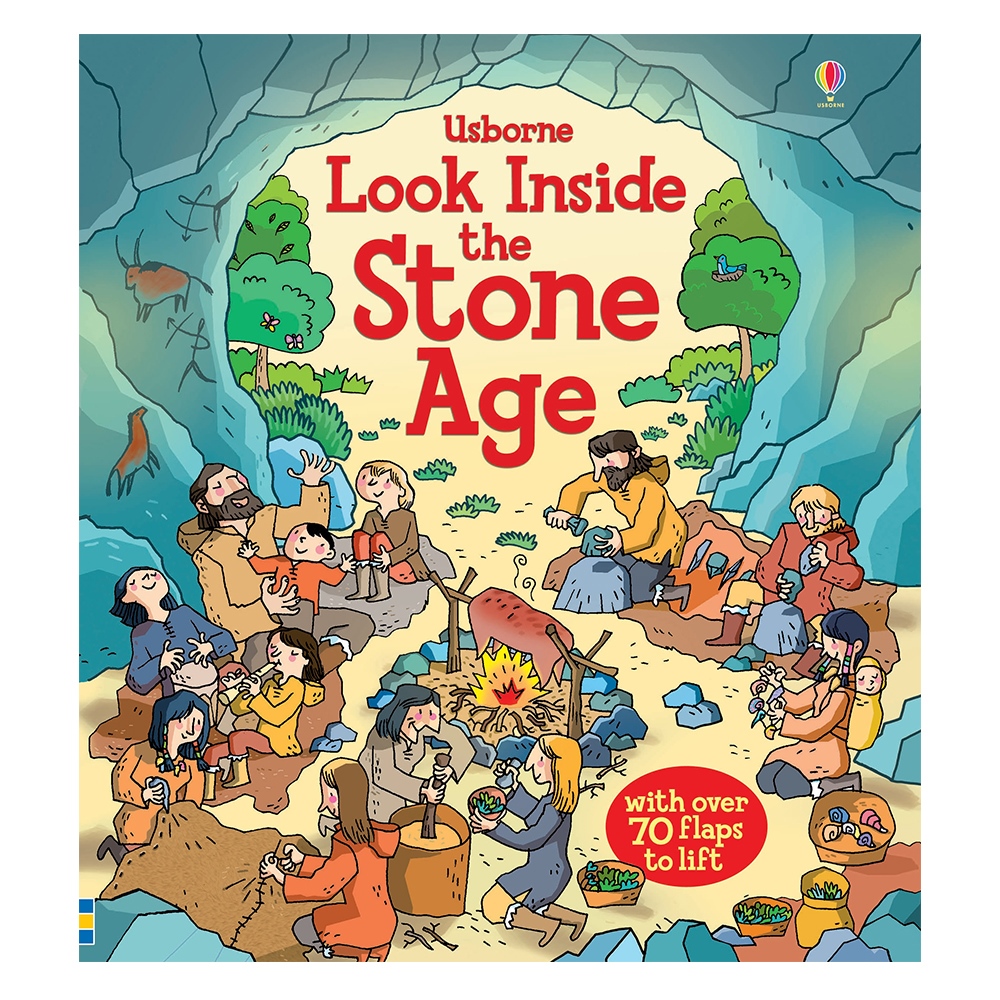LOOK INSIDE THE STONE AGE #yenigelenler Çocuk Kitapları Uzmanı - Children's Books Expert