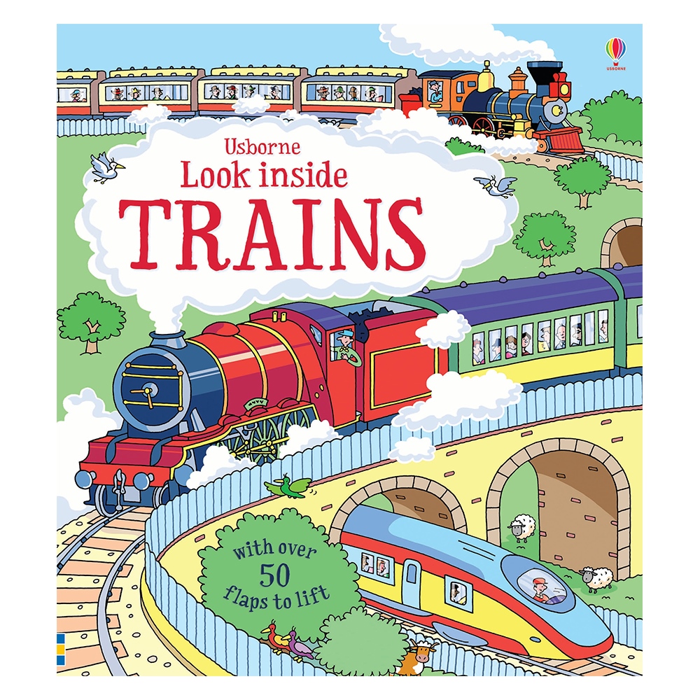 LOOK INSIDE TRAINS Çocuk Kitapları Uzmanı - Children's Books Expert