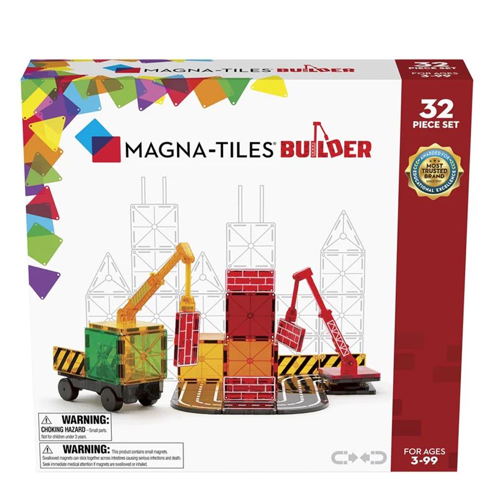 MAGNA-TILES BUILDER 32 PARÇA Çocuk Kitapları Uzmanı - Children's Books Expert