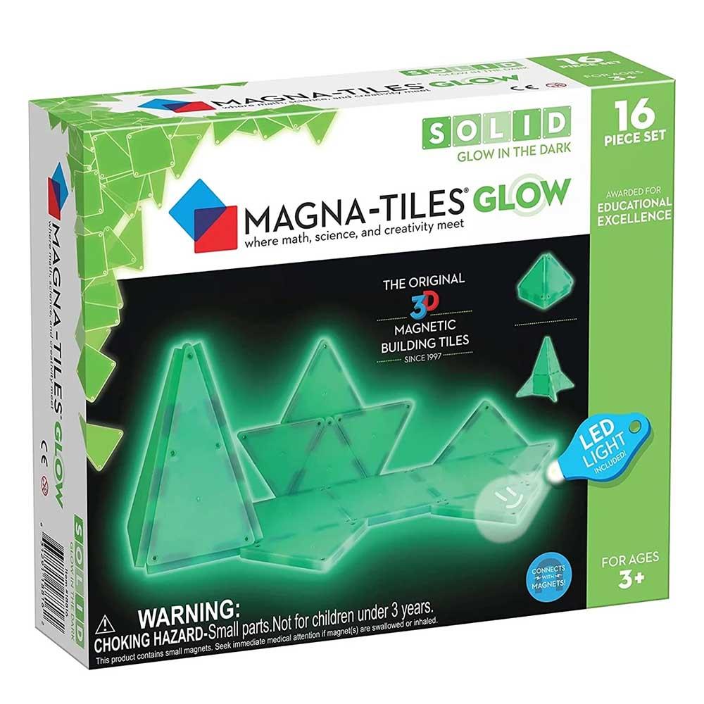 MAGNA-TILES GLOW (GECE PARLAYAN) 16 PARÇA SET Çocuk Kitapları Uzmanı - Children's Books Expert