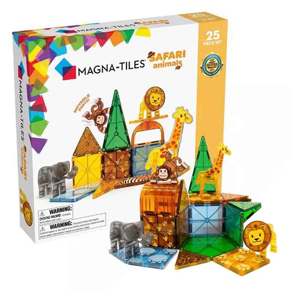 MAGNA-TILES SAFARI ANIMALS 25 PARÇA Çocuk Kitapları Uzmanı - Children's Books Expert
