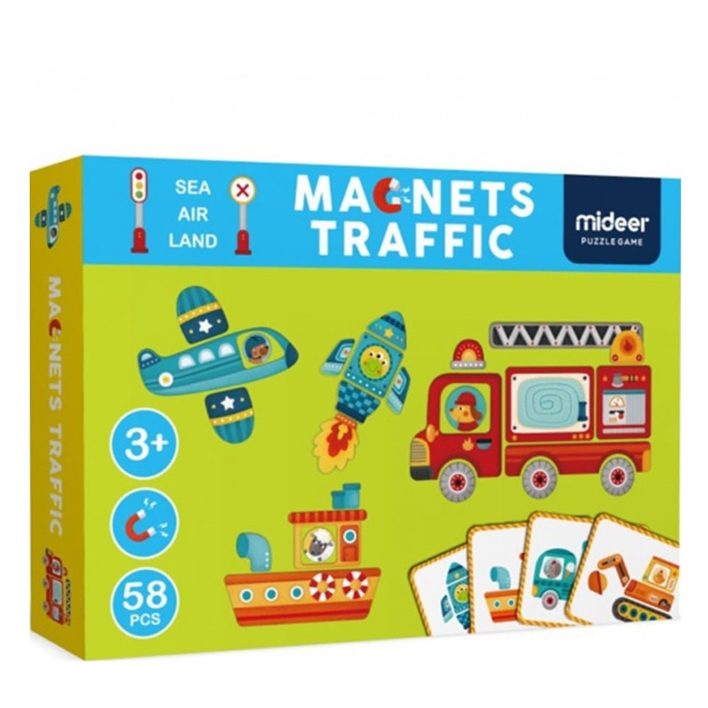 MAGNETIC TRAFFIC GAME Çocuk Kitapları Uzmanı - Children's Books Expert