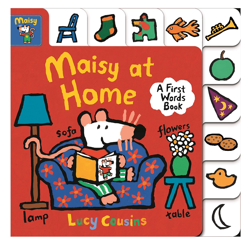 MAISY AT HOME - A FIRST WORDS BOOK #yenigelenler Çocuk Kitapları Uzmanı - Children's Books Expert