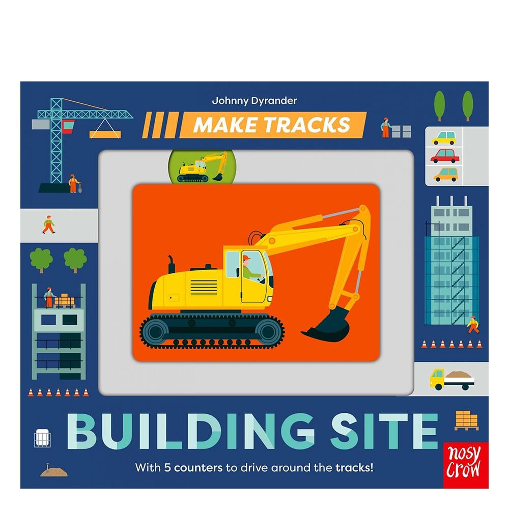 Make Tracks - Building Site Çocuk Kitapları Uzmanı - Children's Books Expert