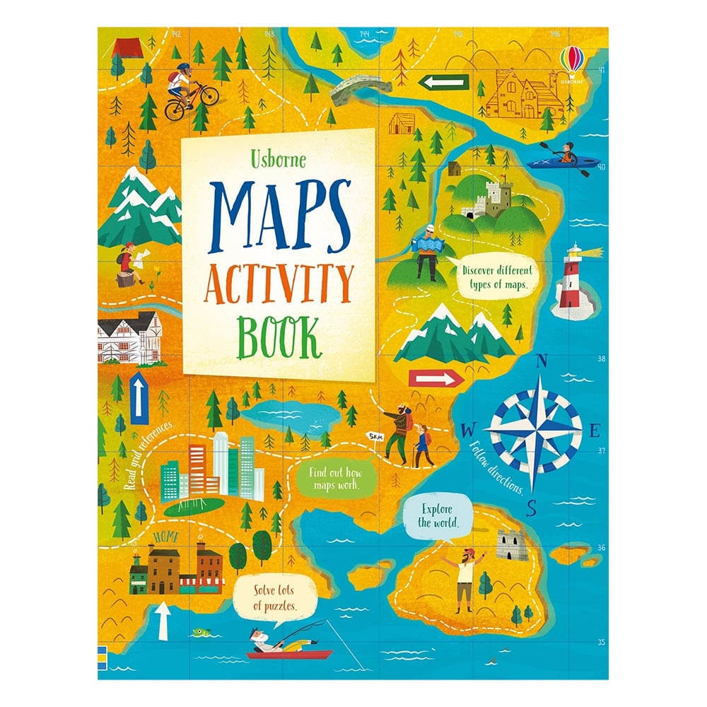 MAPS ACTIVITY BOOK Çocuk Kitapları Uzmanı - Children's Books Expert
