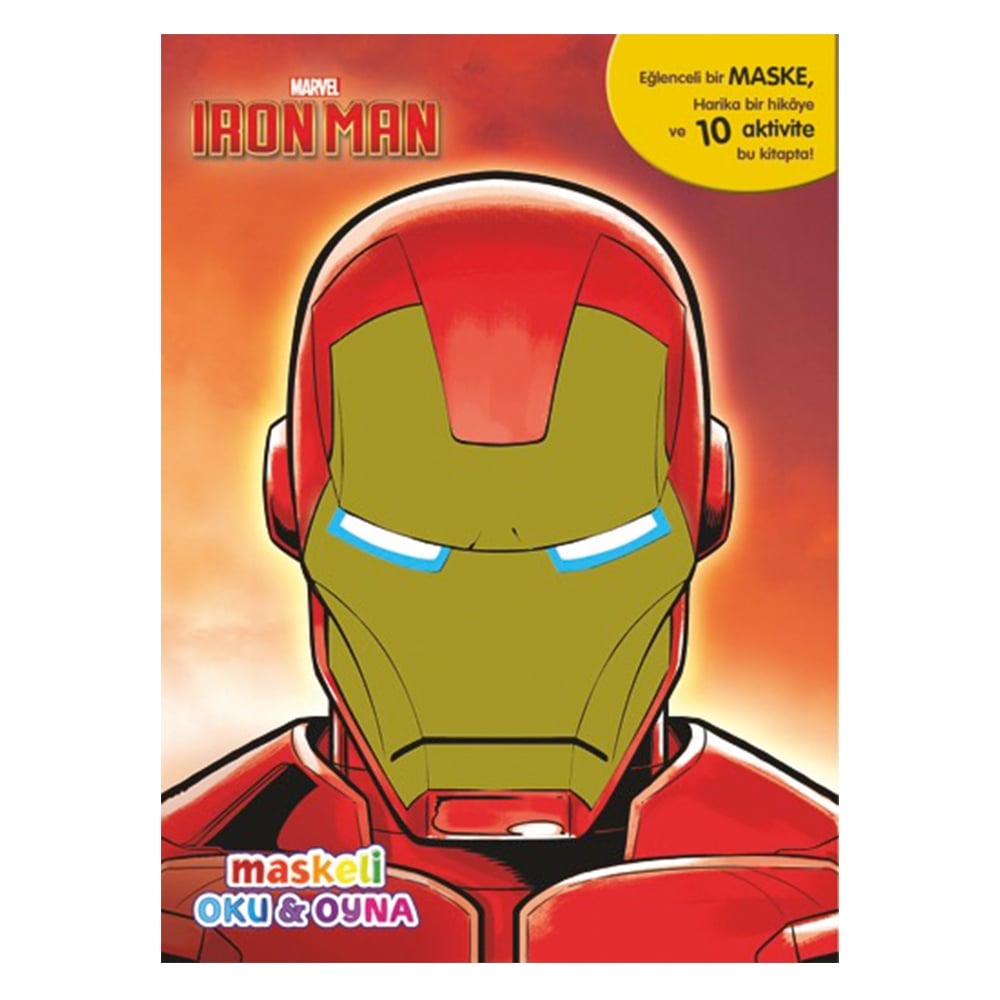 MARVEL IRONMAN MASKELİ OKU & OYNA Çocuk Kitapları Uzmanı - Children's Books Expert