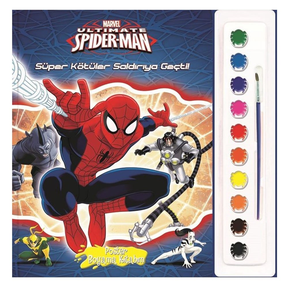 MARVEL SPIDERMAN SÜPER KÖTÜLER SALDIRIYA GEÇTİ Çocuk Kitapları Uzmanı - Children's Books Expert