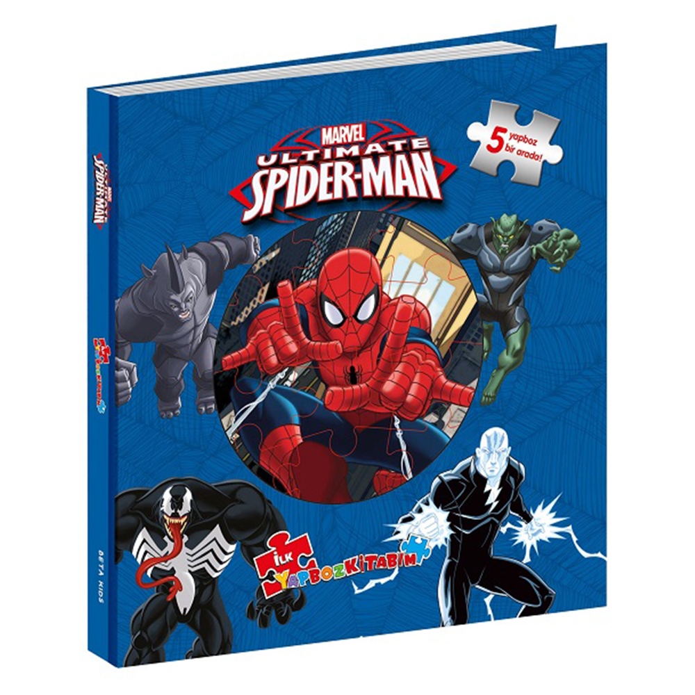 MARVEL ULTİMATE SPIDER-MAN: İLK YAPBOZ KİTABIM Çocuk Kitapları Uzmanı - Children's Books Expert