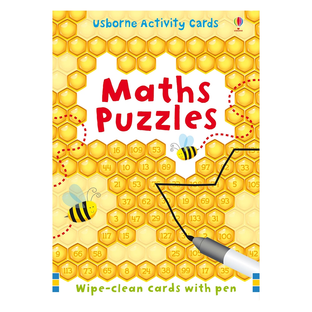 MATHS PUZZLES CARDS Çocuk Kitapları Uzmanı - Children's Books Expert