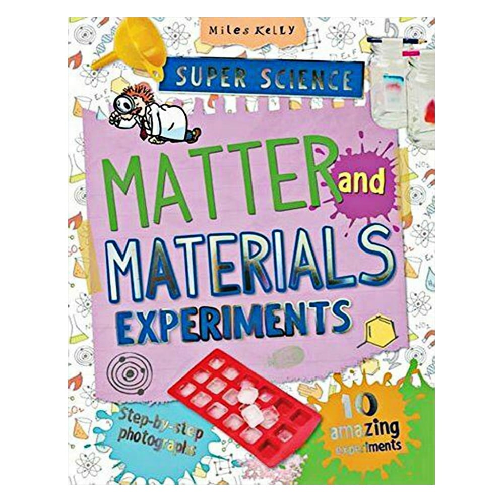 MATTER AND MATERIALS SUPER SCIENCE EXPERIMENTS Çocuk Kitapları Uzmanı - Children's Books Expert