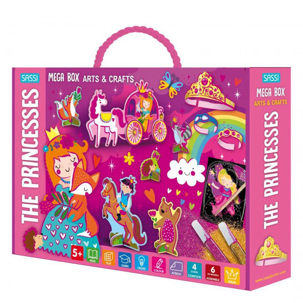 Mega Box Arts and Crafts - The Princesses Çocuk Kitapları Uzmanı - Children's Books Expert