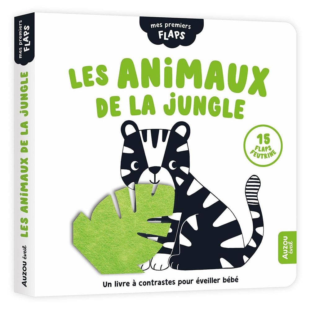 MES PREMIERS FLAPS  - LES ANIMAUX DE LA JUNGLE Çocuk Kitapları Uzmanı - Children's Books Expert