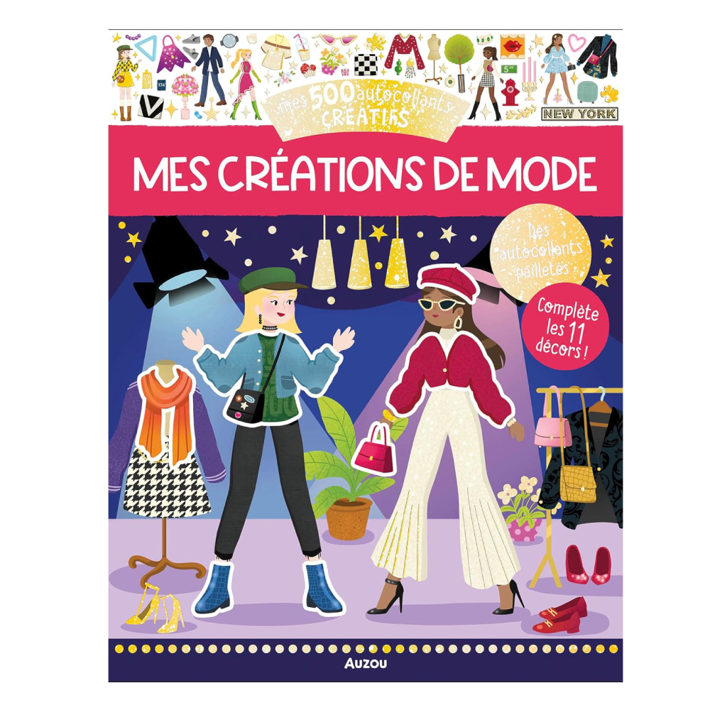 Mes500 Autocollants Creatifs-Mes Creatıons De Mod Çocuk Kitapları Uzmanı - Children's Books Expert