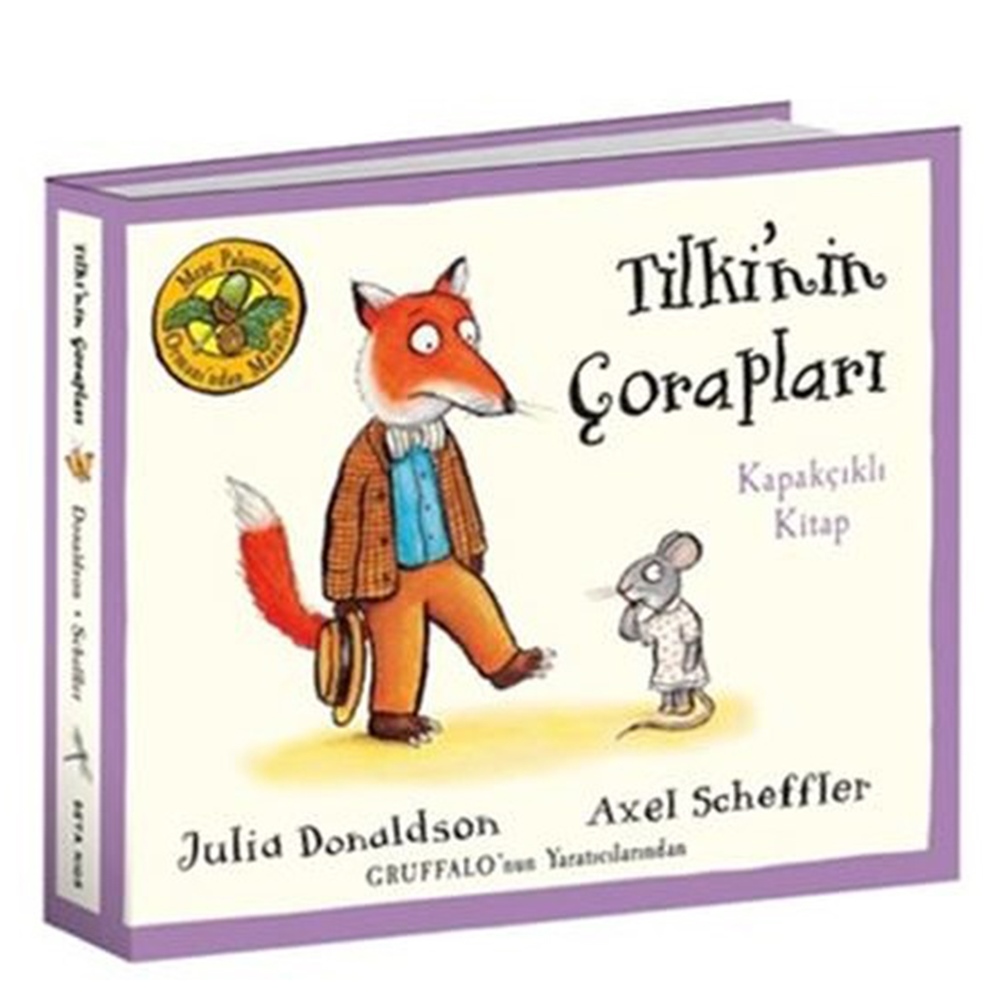 MEŞE PALAMUDU ORMANINDAN MASALLAR TİLKİNİN ÇORAPLARI KAPAKÇIKLI KİTAP #sevilenler Çocuk Kitapları Uzmanı - Children's Books Expert