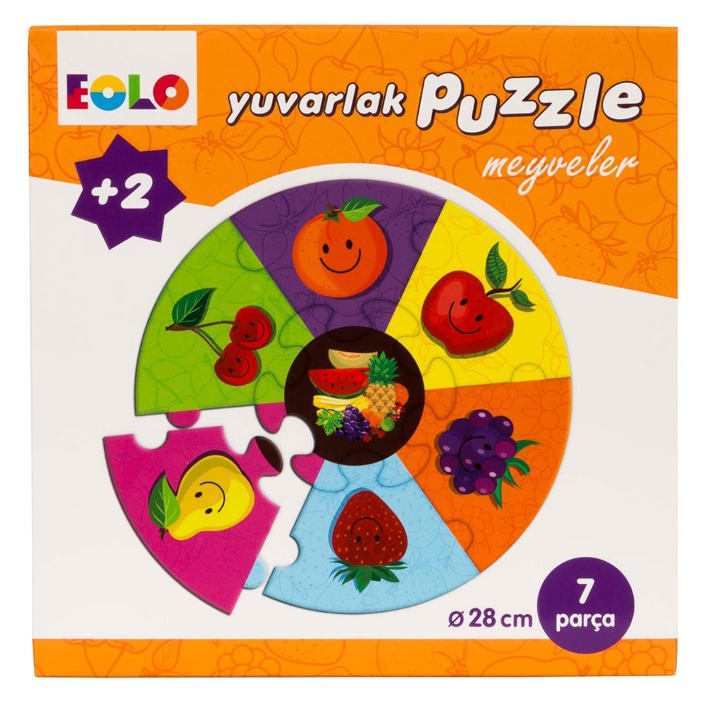 MEYVELER - YUVARLAK PUZZLE