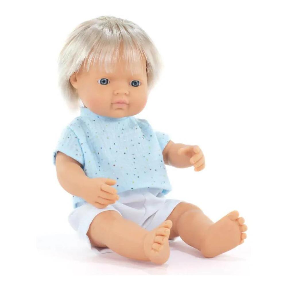Mf and M Baby Doll Blond Boy 38Cm Çocuk Kitapları Uzmanı - Children's Books Expert