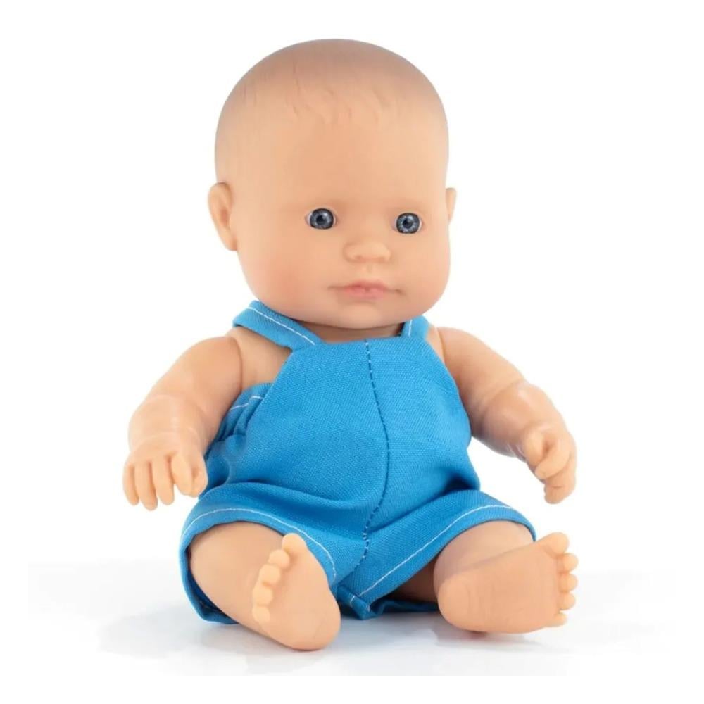 Mf and M Caucasian Boy Baby Doll 21Cm Çocuk Kitapları Uzmanı - Children's Books Expert